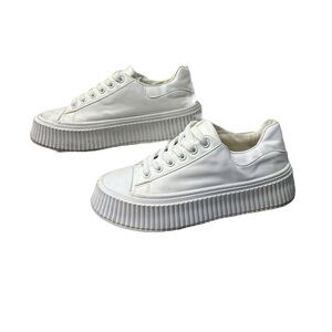 👟 Altar’d State White Platform Sneakers Women’s‎ Size 38 (US 7.5-8)